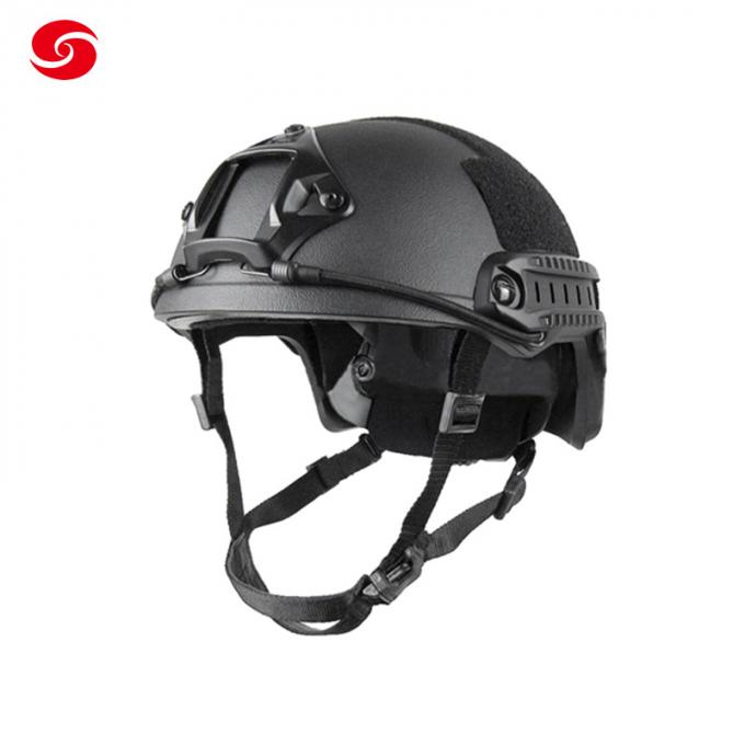 Военное оборудование быстрого баллистического шлема армии шлема Iiia Aramid уровня шлема пуленепробиваемого
