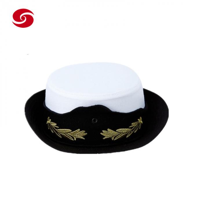 Подгонянная крышка полицейского горячей продажи шляпы офицера армии женская