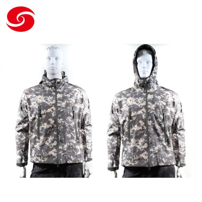 Военная куртка Softshell камуфлирования цифров