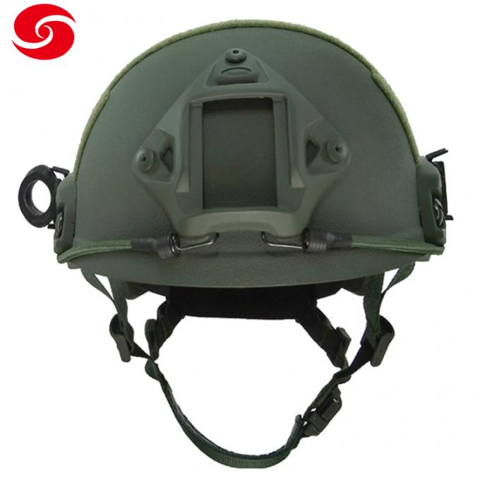 Зеленый баллистический шлем мы шлем армии шлема Nij 3A военный пуленепробиваемый/быстрый шлем