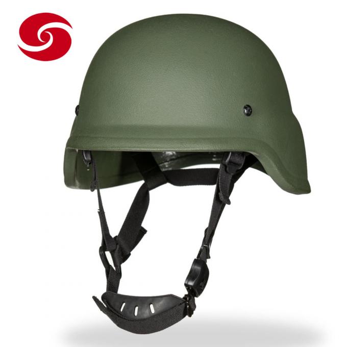 Зеленого цвета Pagst PE Aramid шлем военного пуленепробиваемый