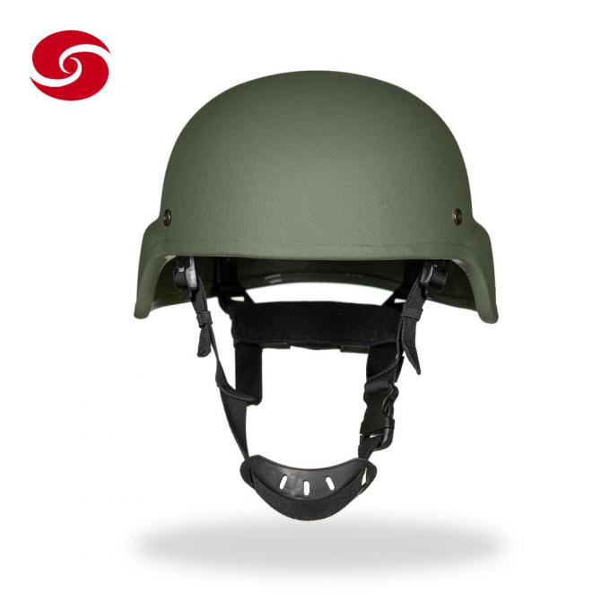Зеленого цвета Pagst PE Aramid шлем военного пуленепробиваемый