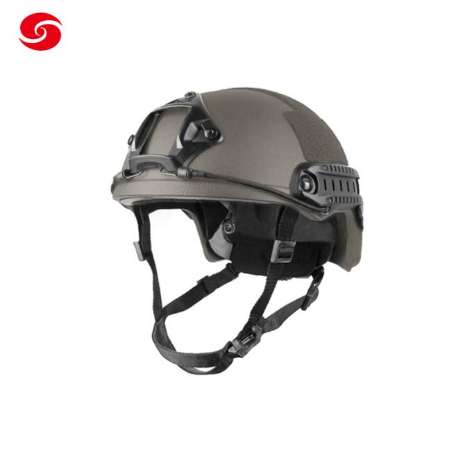 Военное оборудование быстрого баллистического шлема армии шлема Iiia Aramid уровня шлема пуленепробиваемого