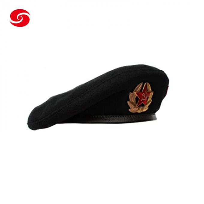 Headwear винтажной русской Unisex шляпы берета шерстей Советской Армии берета первоначальной Unisex неподдельный