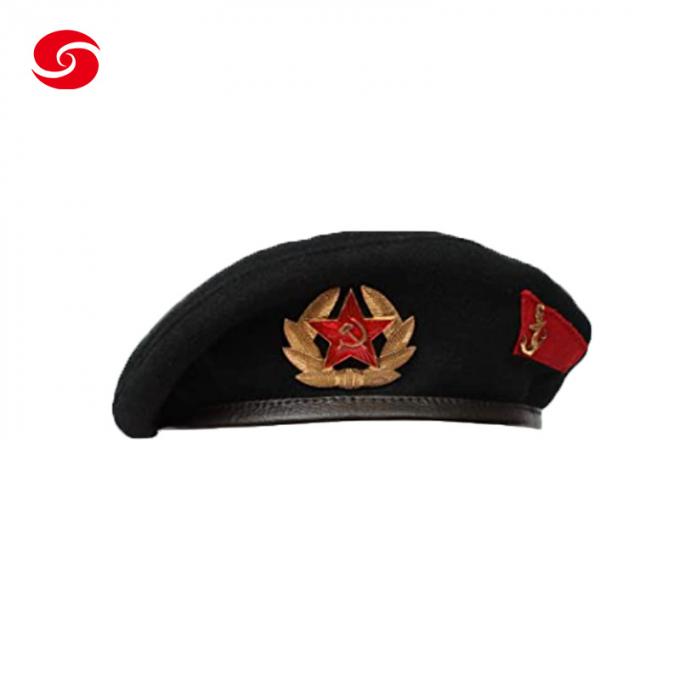 Headwear винтажной русской Unisex шляпы берета шерстей Советской Армии берета первоначальной Unisex неподдельный