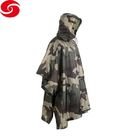 Nylon Polyester Camouflage Raincoat Military Outdoor Gear Waterproof